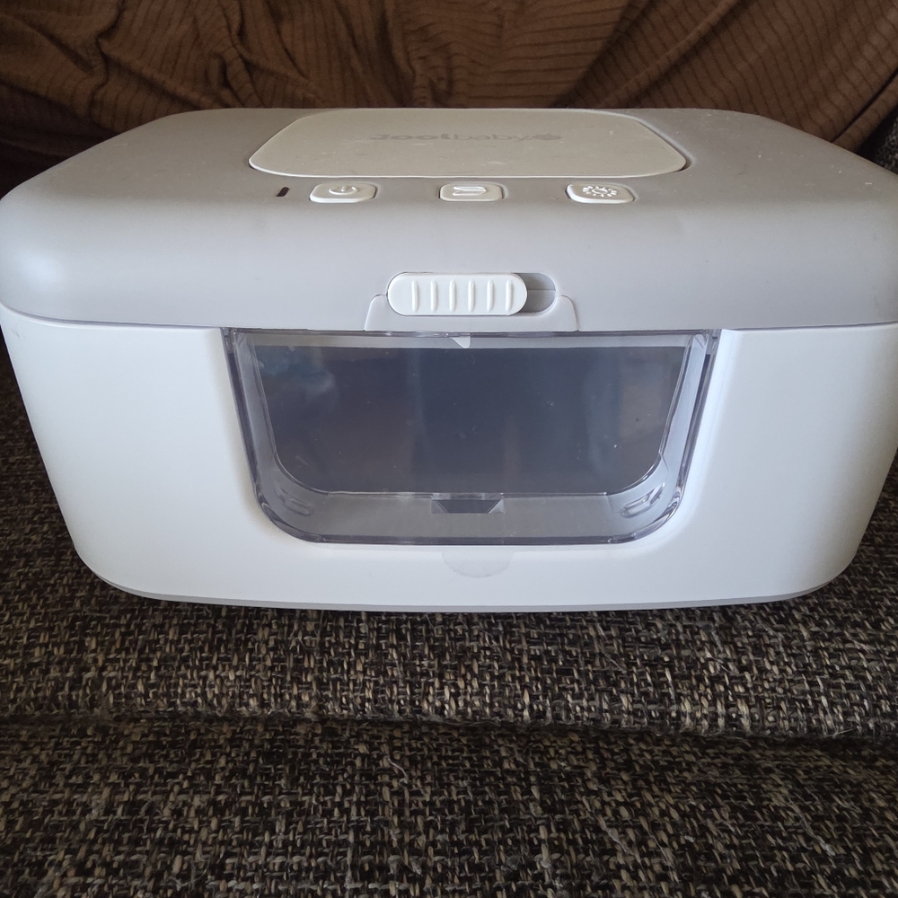 White Wipe Warmer by
